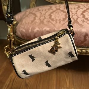 Juicy Couture vintage mini bag Scottie dogs tootsie baguette purse y2K
